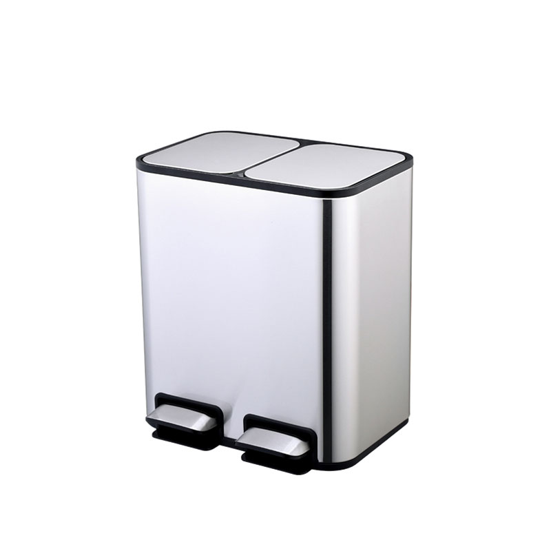Touchless Dual Compartment Trash Can